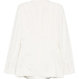 Blazer doppiopetto in avorio Elie saab - donna 