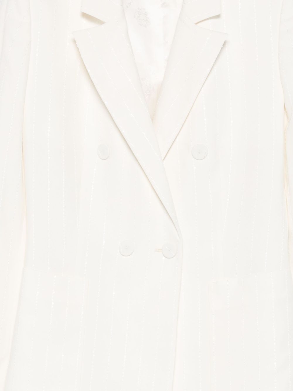 Blazer doppiopetto in avorio Elie saab - donna 