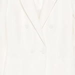 Blazer doppiopetto in avorio Elie saab - donna 