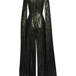 Tuta Intera Con Paillettes in nero Elie saab - donna 