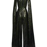 Tuta Intera Con Paillettes in nero Elie saab - donna 