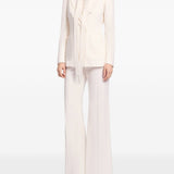 Pantaloni gessati in avorio Elie Saab - donna 