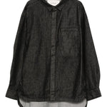 Camicia denim a maniche lunghe herculean in grigio Entire studios - unisex 