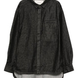 Camicia denim a maniche lunghe herculean in grigio Entire studios - unisex 