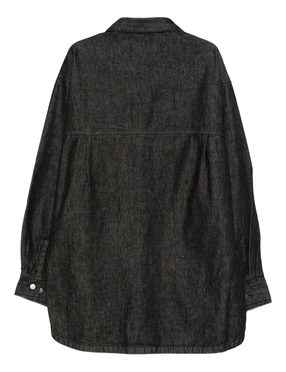 Camicia denim a maniche lunghe herculean in grigio Entire studios - unisex 