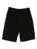 Black elasticated waist shorts by Entire Studios - unisex