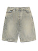 Shorts in denim spar in blu Entire studios - unisex