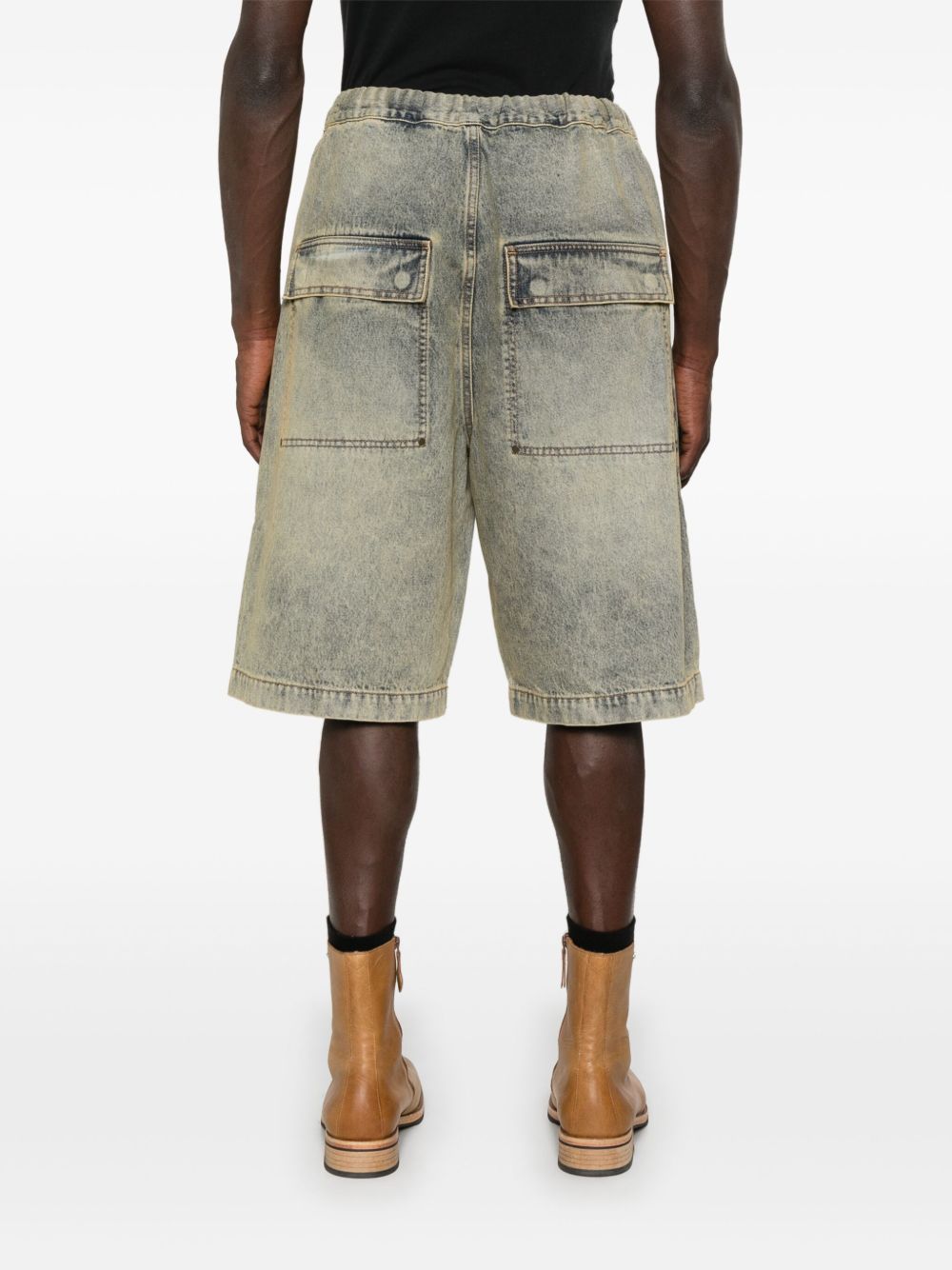 Shorts in denim spar in blu Entire studios - unisex 