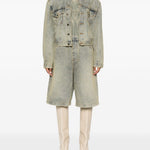 Shorts in denim spar in blu Entire studios - unisex 