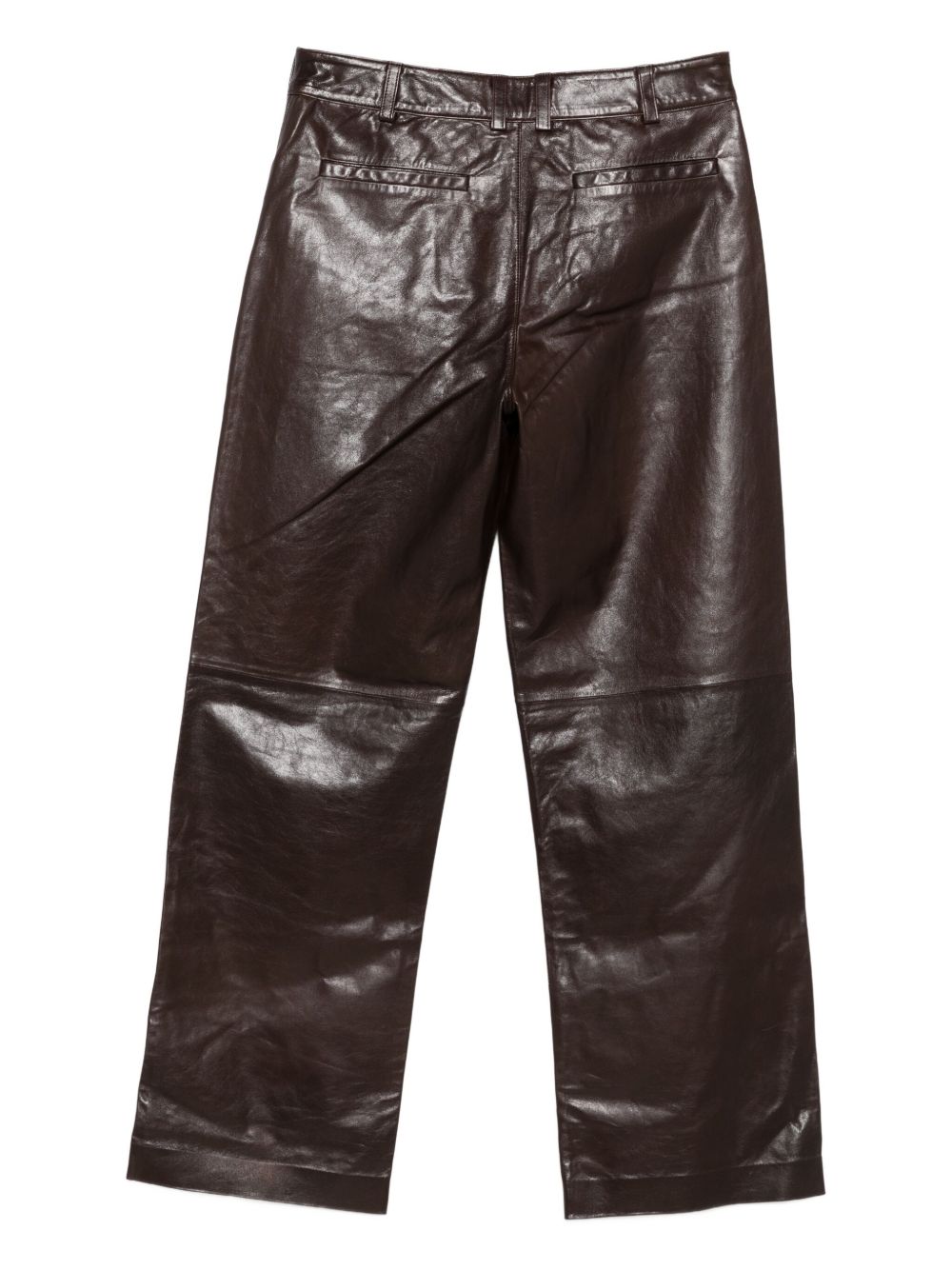 Pantaloni con passanti in marrone Entire studios - unisex 