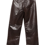 Pantaloni con passanti in marrone Entire studios - unisex 