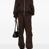 Pantaloni cargo con coulisse in marrone Entire studios - unisex 