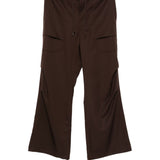 Pantaloni cargo con coulisse in marrone Entire studios - unisex 
