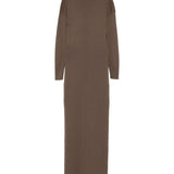 Abito con scollo a v rallel  in marrone Entire studios - donna 