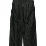 Jeans con tasche laterali in nero Entire studios - unisex 