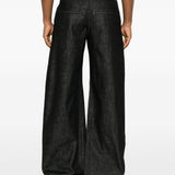 Jeans con tasche laterali in nero Entire studios - unisex 