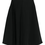 Gonna midi a pannelli Celeste in nero Entire studios - donna 