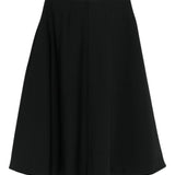 Gonna midi a pannelli Celeste in nero Entire studios - donna 