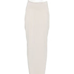 Gonna lunga drappeggiata tide in grigio Entire studios - donna 