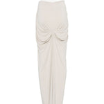Gonna lunga drappeggiata tide in grigio Entire studios - donna 