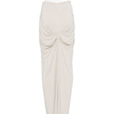 Gonna lunga drappeggiata tide in grigio Entire studios - donna 