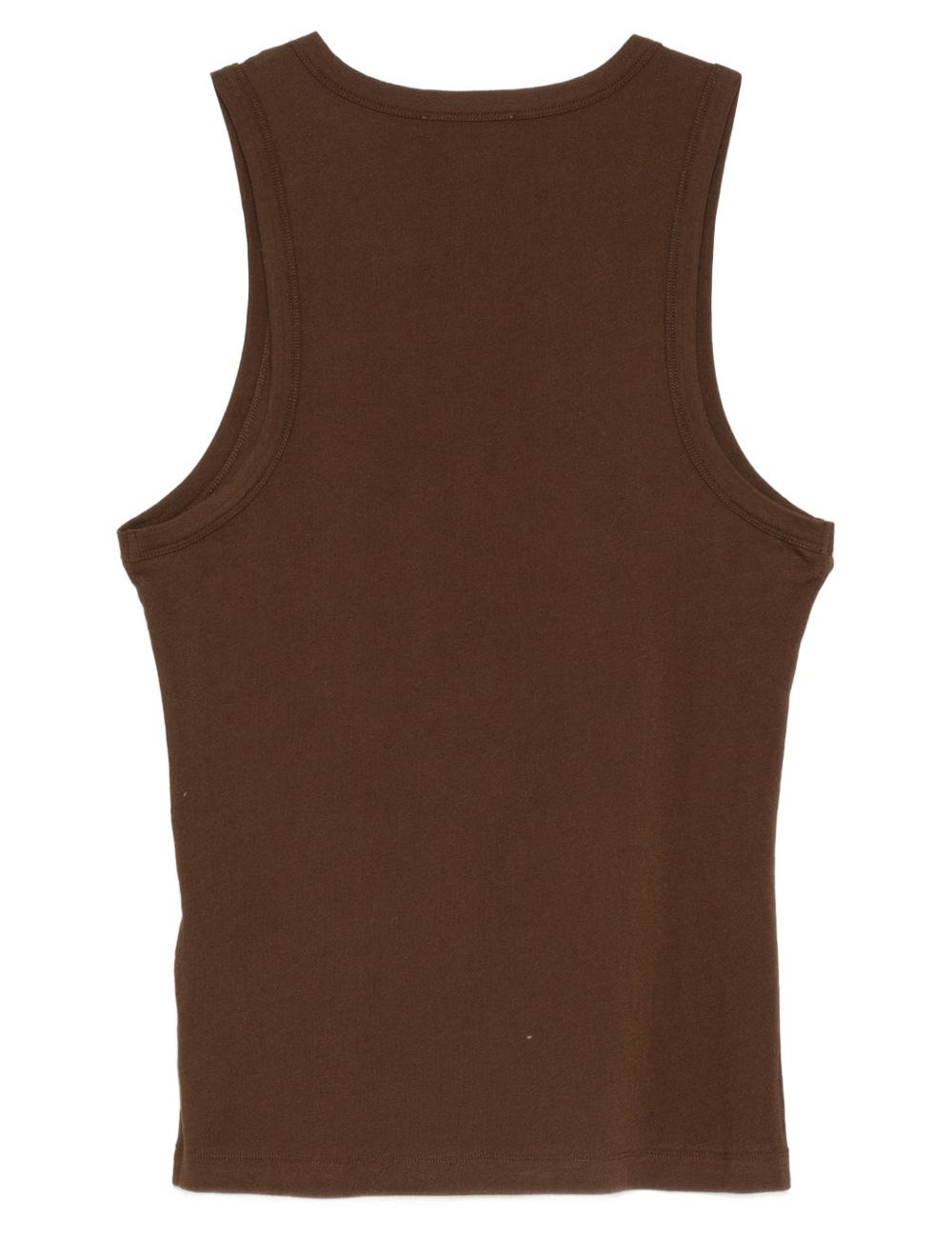 Canotta a girocollo in marrone Entire studios - unisex 