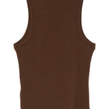 Canotta a girocollo in marrone Entire studios - unisex 