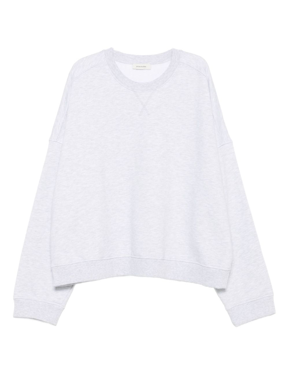 Felpa girocollo in grigio Entire studios - unisex 