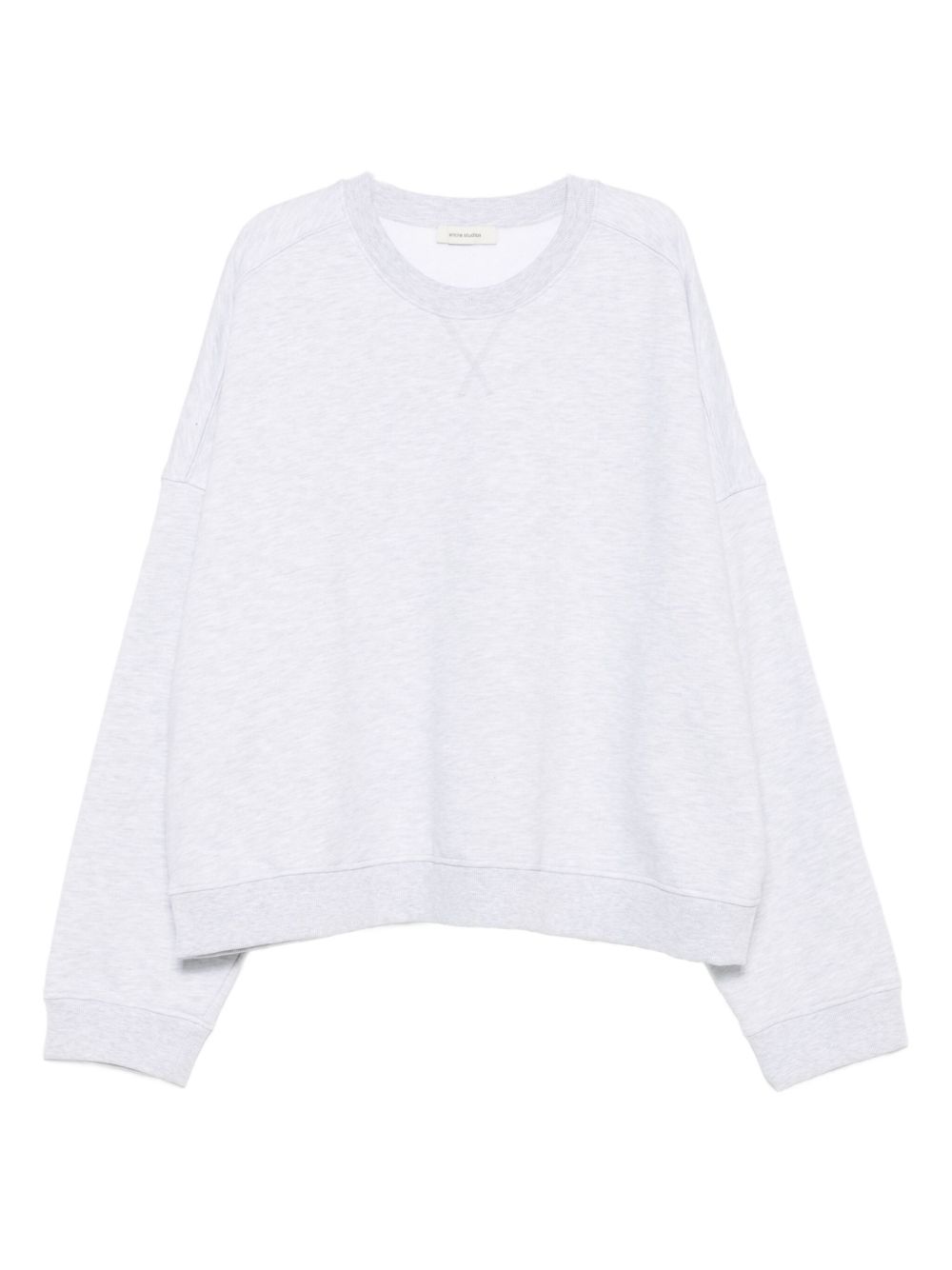 Felpa girocollo in grigio Entire studios - unisex 