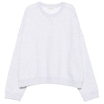 Felpa girocollo in grigio Entire studios - unisex 