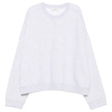 Felpa girocollo in grigio Entire studios - unisex 
