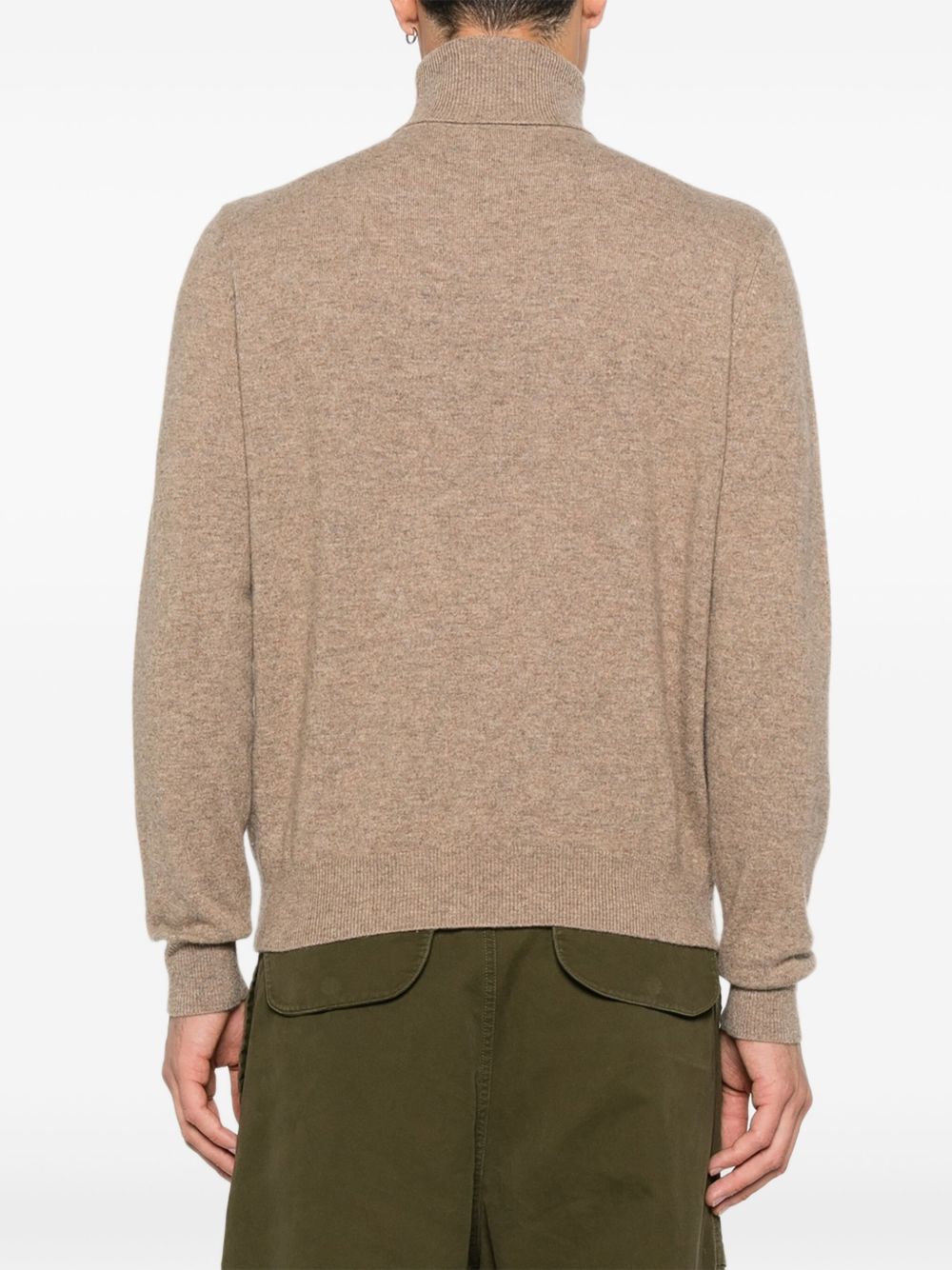 Maglione con collo alto in marrone Entire studios - unisex 
