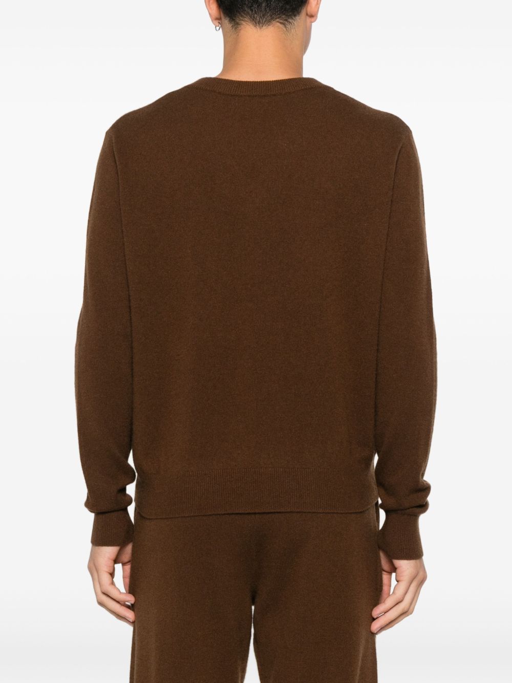 Maglione con scollo a v in marrone Entire studios - unisex 