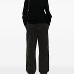 Maglione a maniche lunghe in nero Entire studios - unisex 