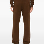 Pantaloni sportivi a coste in marrone Entire studios - unisex 