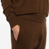 Pantaloni sportivi a coste in marrone Entire studios - unisex 