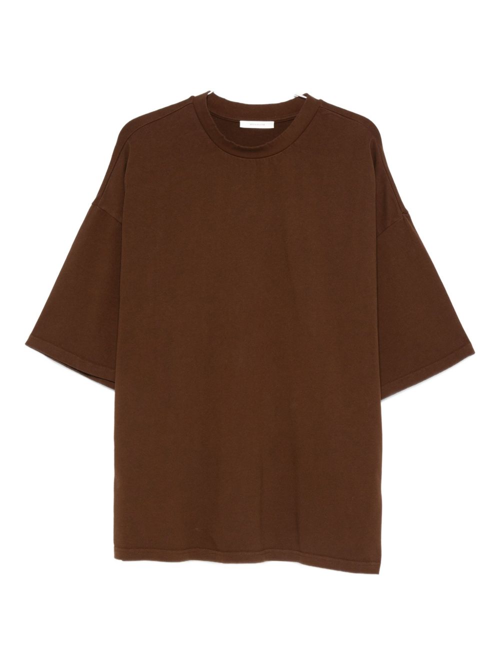 T-shirt a manica corta in marrone  Entire studios - unisex 