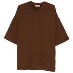 T-shirt a manica corta in marrone  Entire studios - unisex 