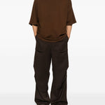 T-shirt a manica corta in marrone  Entire studios - unisex 