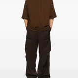T-shirt a manica corta in marrone  Entire studios - unisex 