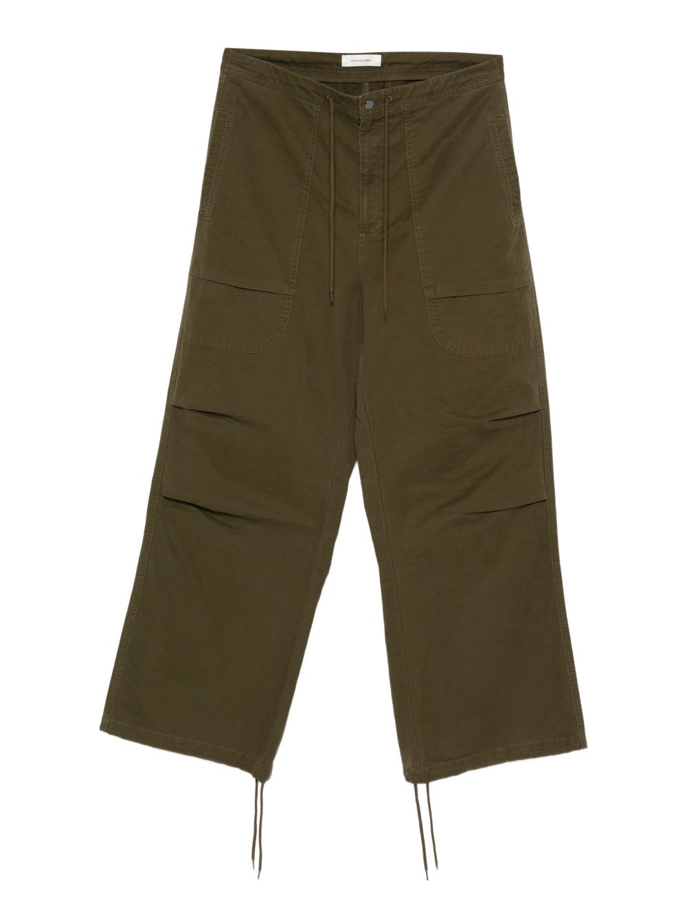 Cargo con tasche barren in verde Entire studios - unisex 