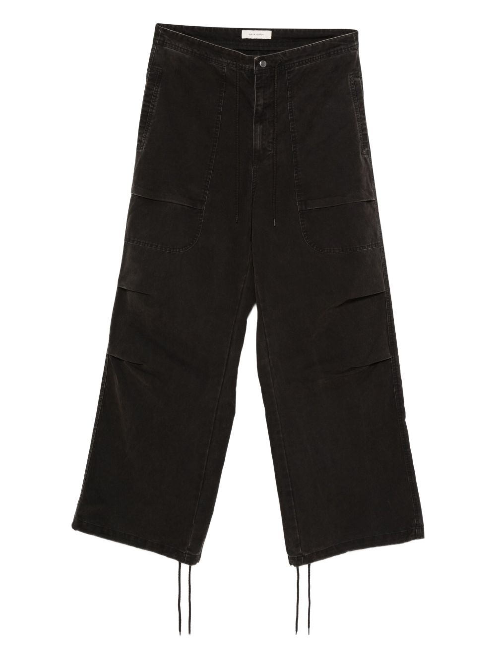 Cargo con tasche barren in nero Entire studios - unisex 