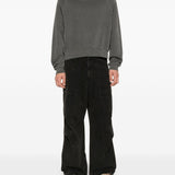 Cargo con tasche barren in nero Entire studios - unisex 
