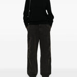 Cargo con tasche barren in nero Entire studios - unisex 