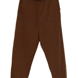 Pantaloni sportivi elasticizzati in marrone Entire studios - unisex 