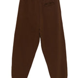 Pantaloni sportivi elasticizzati in marrone Entire studios - unisex 