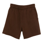 Shorts con vita elasticata in marrone Entire studios - unisex 