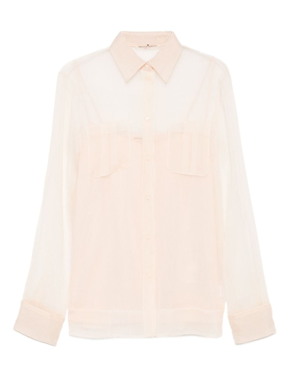 Camicia con trasparenze in rosa Ermanno Scervino - donna 