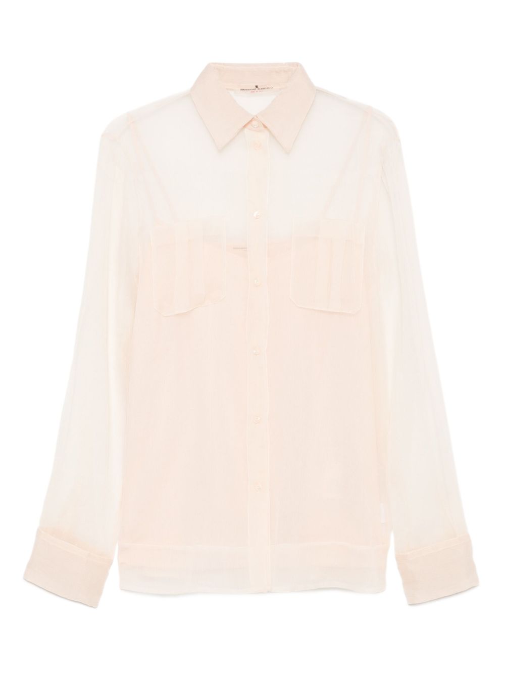 Camicia con trasparenze in rosa Ermanno Scervino - donna 