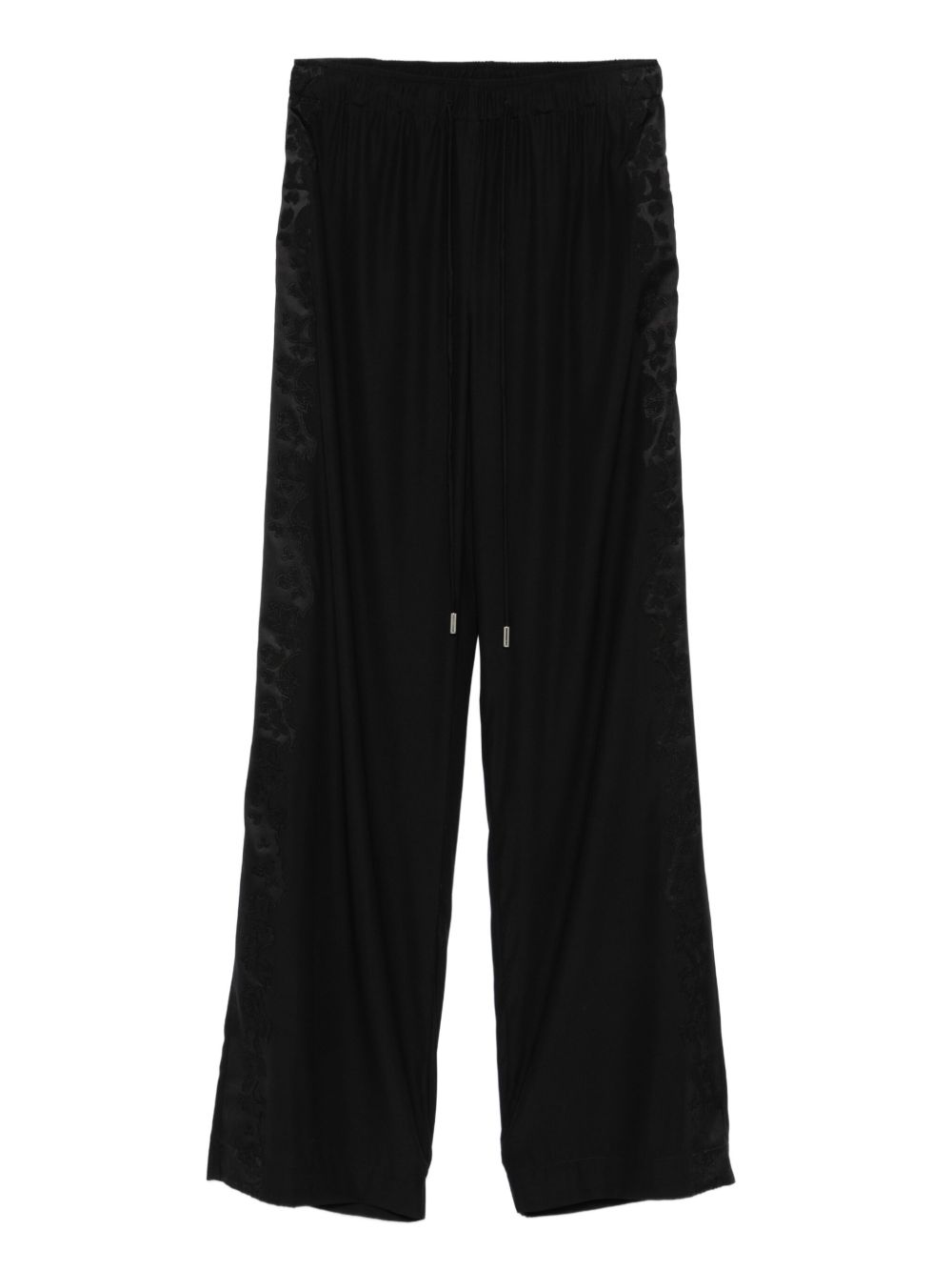 Pantaloni con coulisse in nero Ermanno scervino - donna 